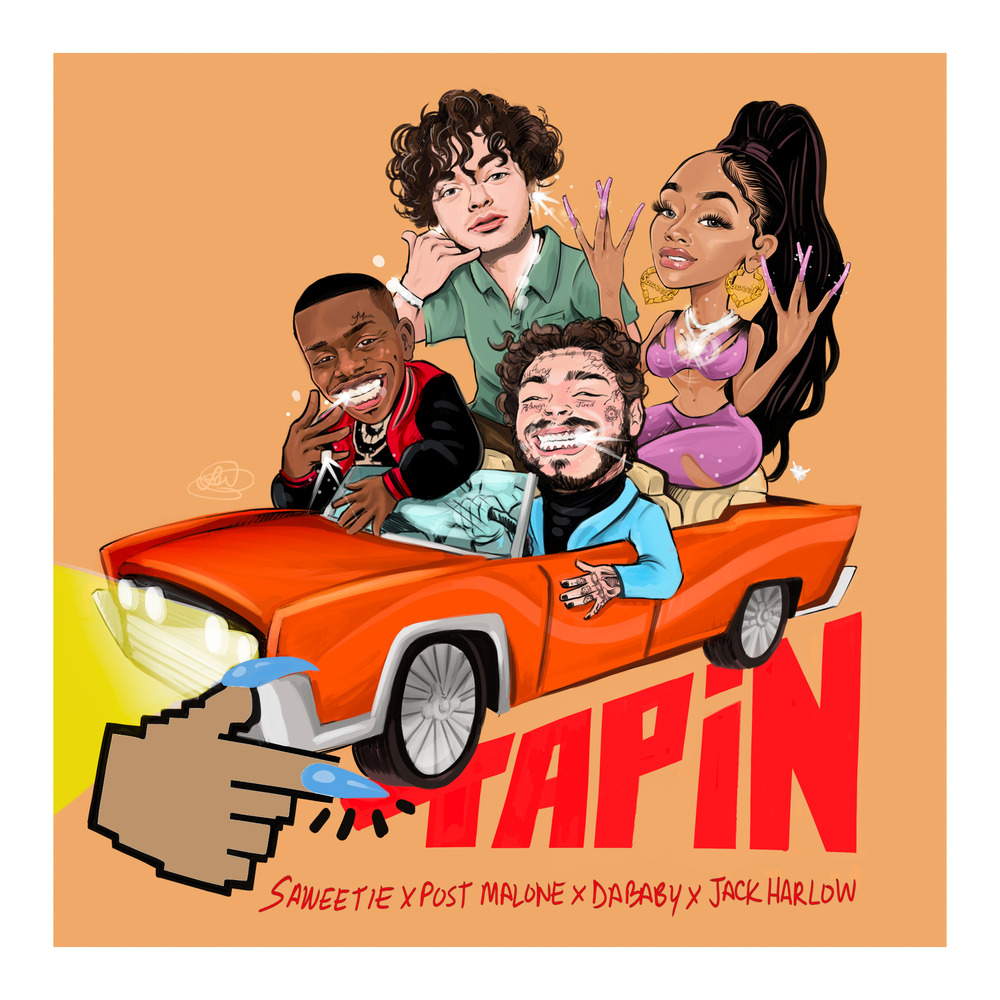 Saweetie; Post Malone; DaBaby; Jack Harlow, Tap In (feat. Post Malone